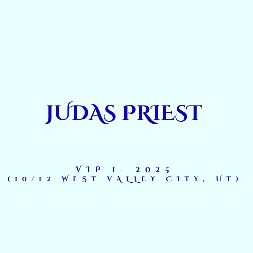Judas Priest 2025 US Fall Tour VIP 1 Bundle (10/12 West Valley City, UT)