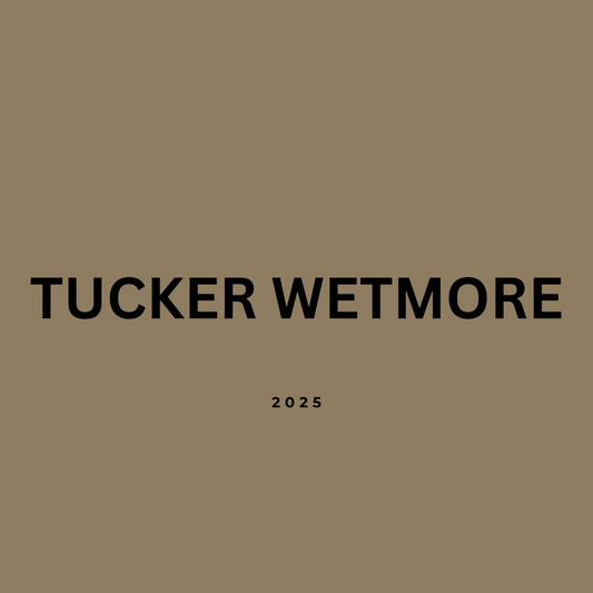Tucker Wetmore 2025 Autographed Poster