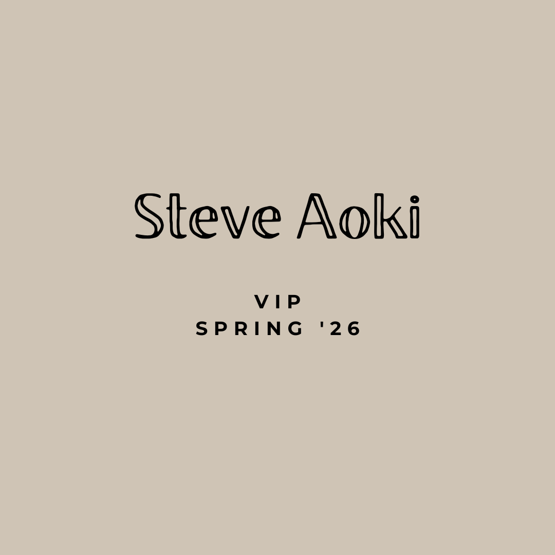 Steve Aoki- Laminates/Lanyards