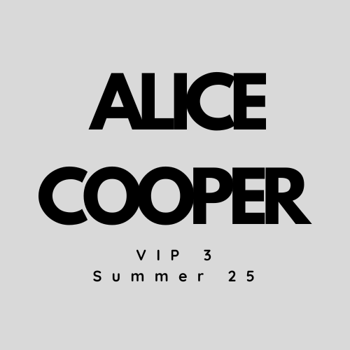 Alice Cooper 2025 Summer Tour VIP3 Bundle