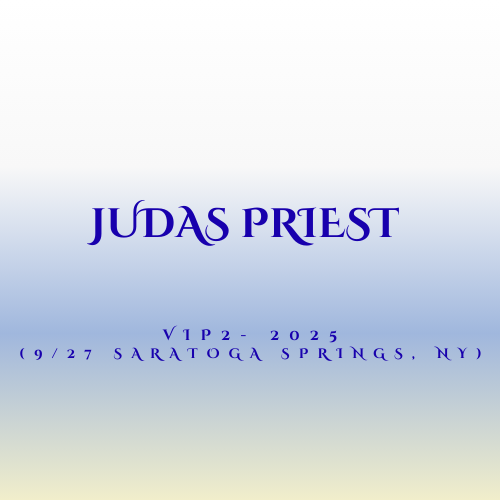 Judas Priest 2025 US Fall Tour VIP 2 Bundle (9/27 Saratoga Springs, NY)