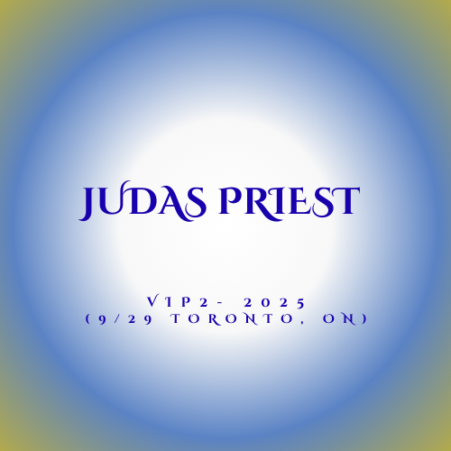 Judas Priest 2025 US Fall Tour VIP 2 Bundle (9/29 Toronto, ON)