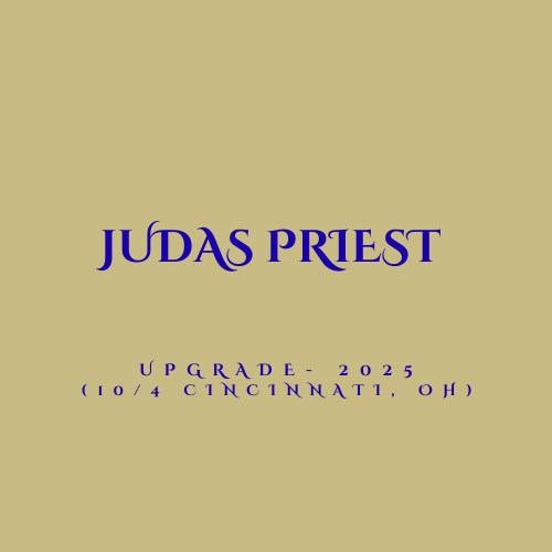 Judas Priest 2025 US Fall Tour VIP Upgrade Bundle (10/4 Cincinnati, OH)
