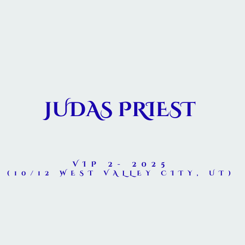 Judas Priest 2025 US Fall Tour VIP 2 Bundle (10/12 West Valley City, UT)