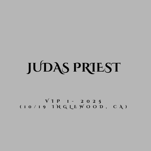 Judas Priest 2025 US Fall Tour VIP 1 Bundle (10/19 Inglewood, CA)