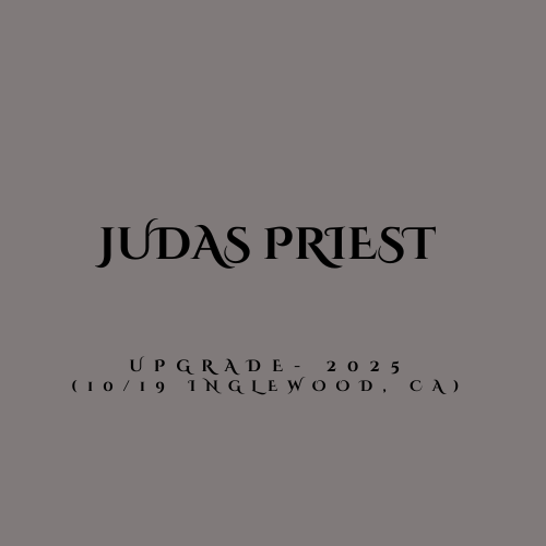 Judas Priest 2025 US Fall Tour VIP Upgrade Bundle (10/19 Inglewood, CA)