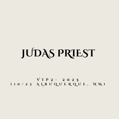 Judas Priest 2025 US Fall Tour VIP 2 Bundle (10/23 Albuquerque, NM)