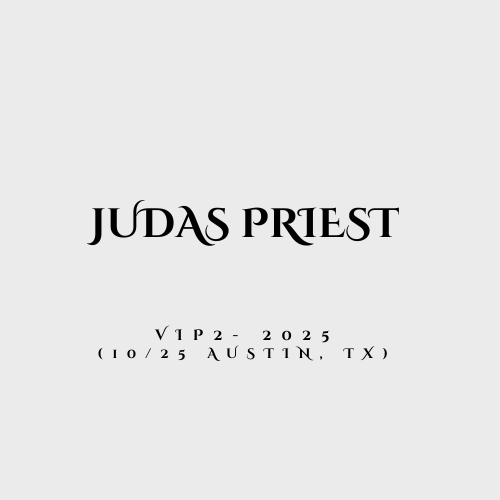 Judas Priest 2025 US Fall Tour VIP 2 Bundle (10/25 Austin, TX)