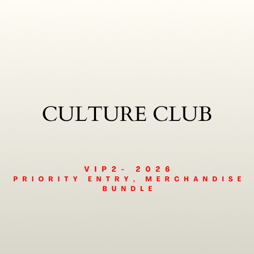 Culture Club 2026 VIP2 Priority Entry, Merchandise Bundle