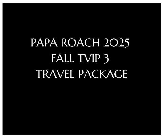 Papa Roach 2025 Fall Tour, VIP 3 Travel Package